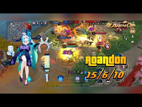 Onmyoji Arena - Aoandon | She’s A Beauty! | Gameplay & Build | Season 11