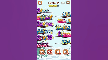 Bird Sort 2: Color Puzzle Level 81 #games #gaming #gameplay