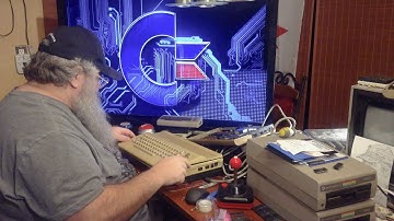 Commodore 64C With An Endlessly Running Cursor - 64 C64 C-64 Fix Repair - Dave Bradley - Episode 611