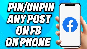 How To Pin or Unpin Any Post on Facebook on Phone (2025) - Easy Fix