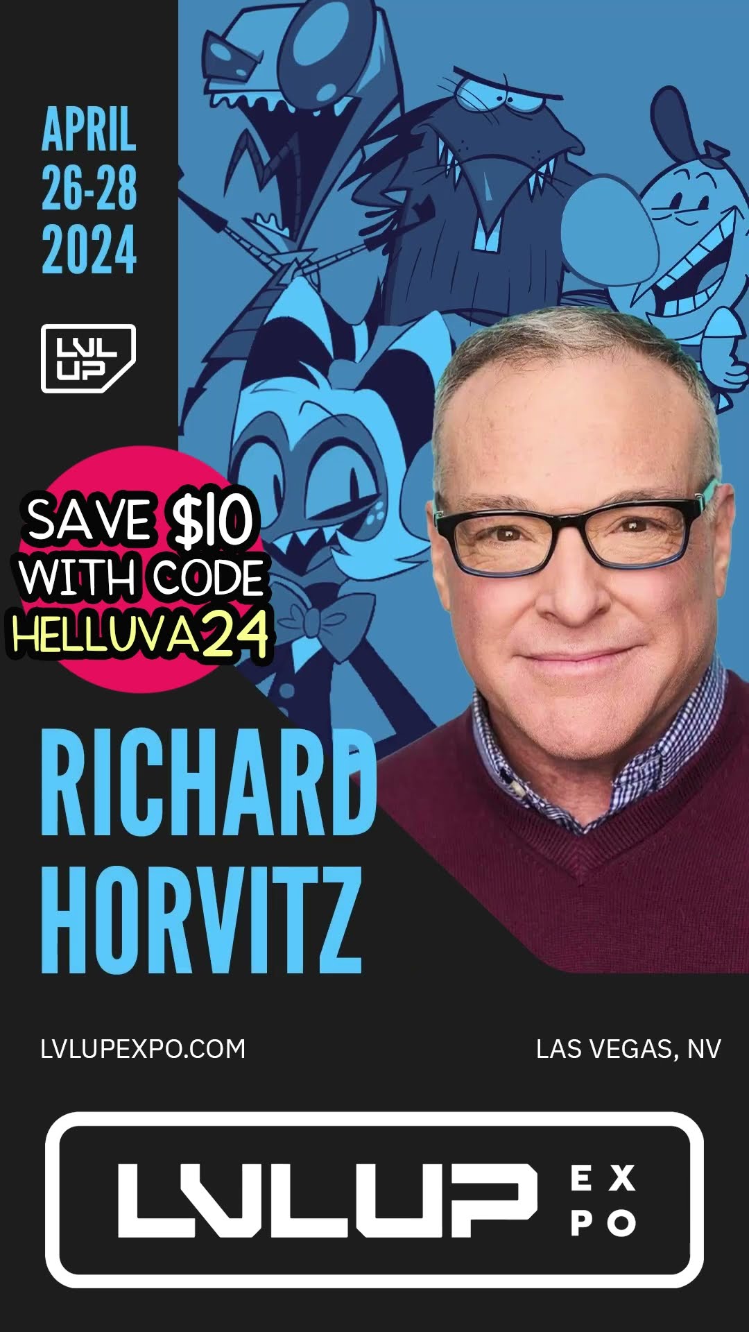 Helluva Boss is Coming To LVLUPEXPO!