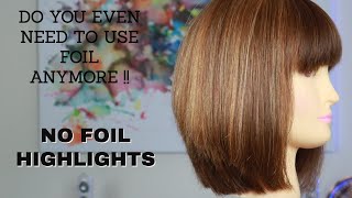 How To Do a Full Highlight in 20 Foils or Less