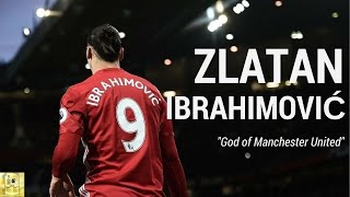 Zlatan Ibrahimovićgod Of Manchester United 4K2017