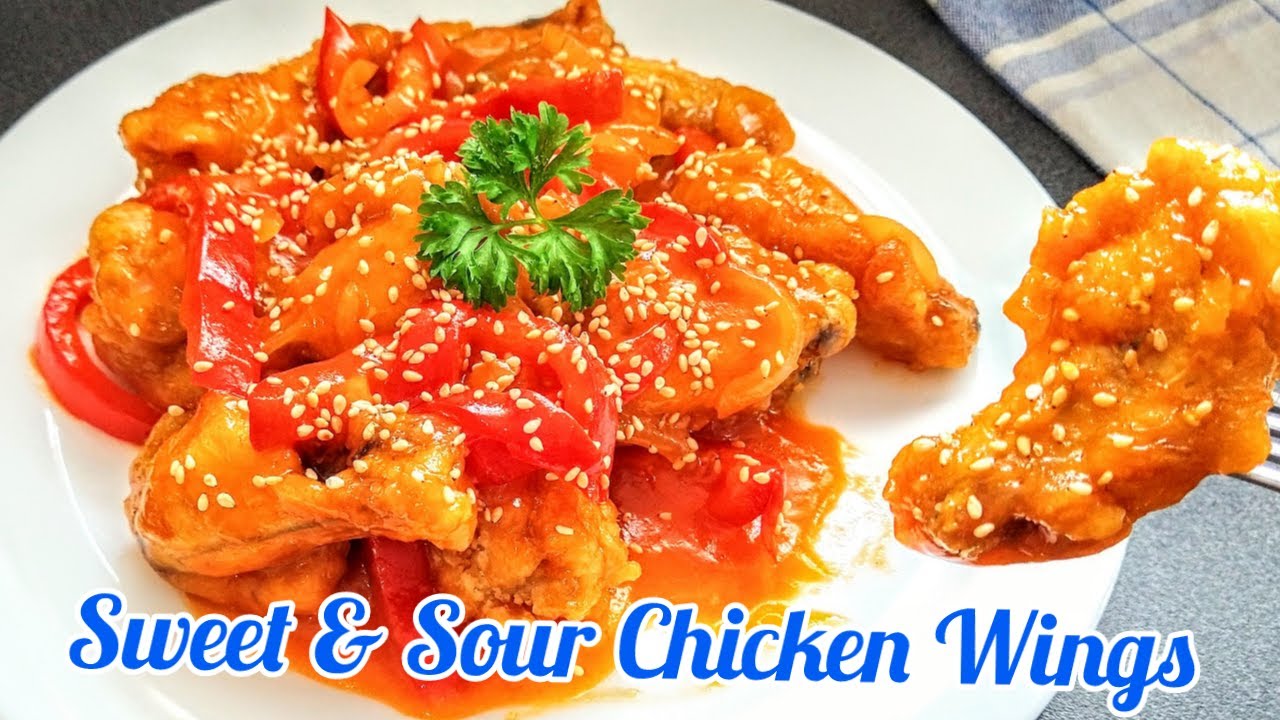 Sweet &amp; Sour Chicken Wings | Süß-Saure Hühnerflügel | Chicken Wings ...