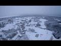 Зимний полет на квадрокоптере