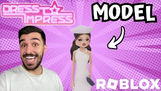 WIR SPIELEN DAS 1. MAL DRESS TO IMPRESS! Cooles Fashion Spiel auf Roblox!