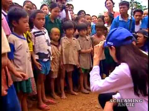 Angelina Jolie UNHCR Goodwill Ambassador * in Thai...