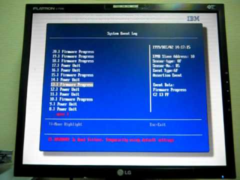 ibm x3250 m3 with original memory