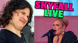 Vocal Coach Reacts to Adele - Skyfall *LIVE 2021*