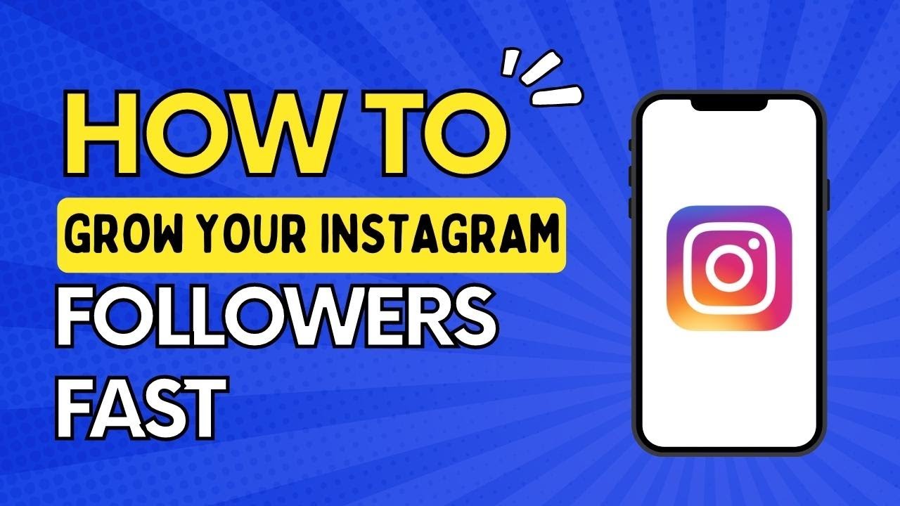 How To Grow Your Instagram Followers Fast. - YouTube