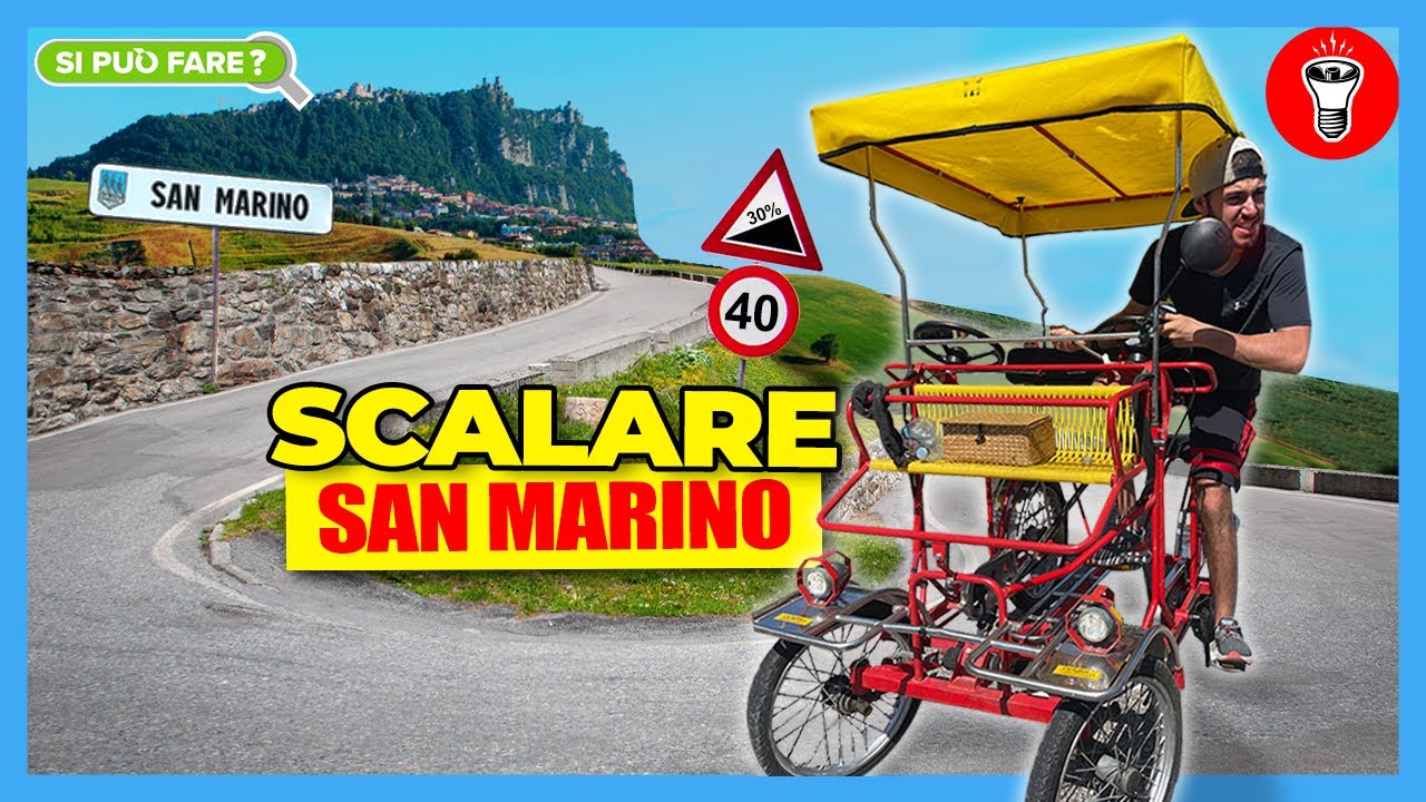 Raggiungere la Cima di San Marino in Risciò – All’Estero in Risciò Pt.2 – [Si Può Fare?] – theShow
