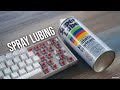 Can you Lube Keyboard switches without desoldering?