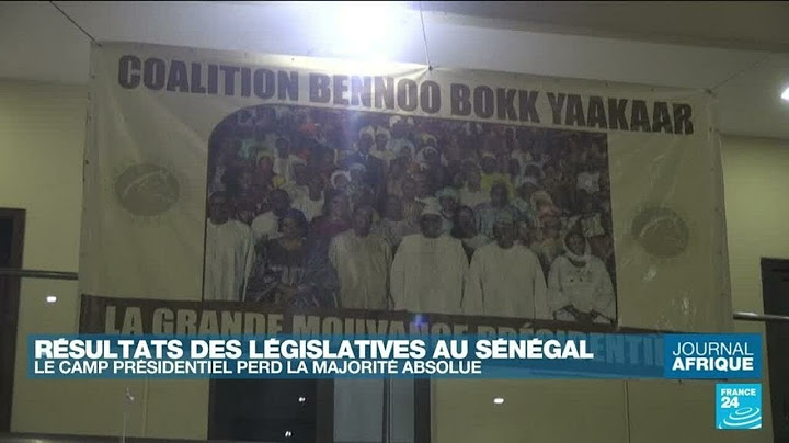 Législatives au Sénégal : le camp présidentiel perd sa majorité absolue • FRANCE 24