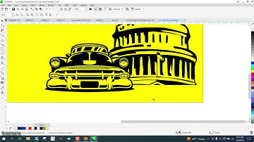 Corel Draw Tips & Tricks Remove White parts inside objects and trim parts of 2 objects Part 2