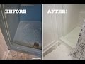 DIY Shower and Tub Refinishing: How to Paint an Old Shower - Thrift Diving