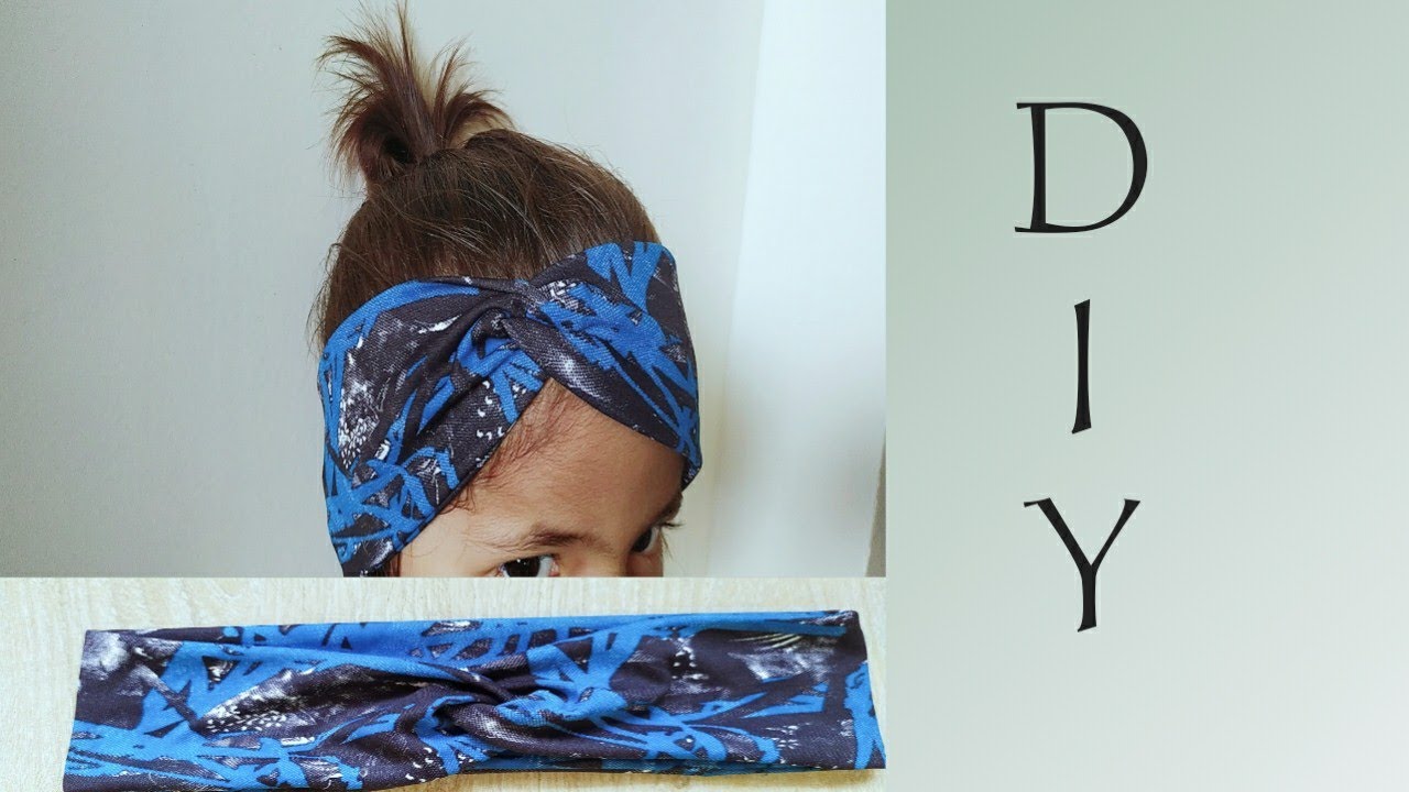 Diy head banddiy knot head bandhair bandhow to make hair band