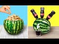 10 Increíbles Ideas y Bromas Con Sandías / Desafío De La Sandía