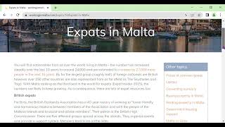 Move to Malta for work from your home country Malta jobopenings movetoeurope