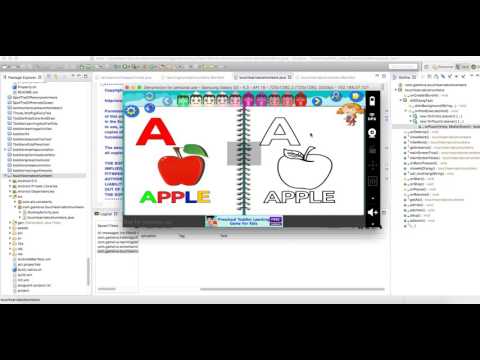 Touch & Learn ABCD & Numbers - Source Code Video By Sell My Source Code