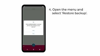 How to restore your 2FA accounts from Gmail, using Drop Authenticator