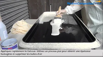 Quand appliquer le gel coat ?