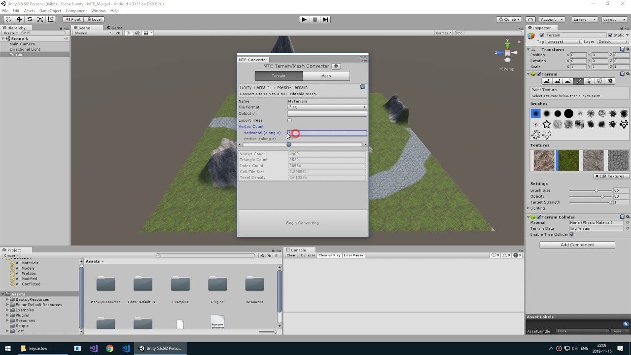 Mesh Terrain Editor v3.3.2 Intro - Terrain Converter - YouTube