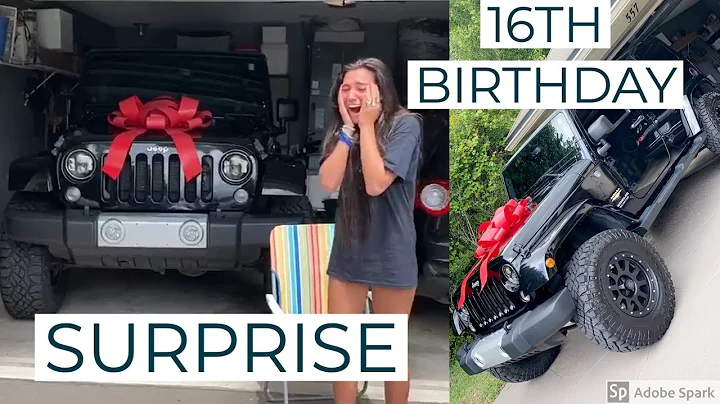 SWEET 16 BIRTHDAY SURPRISE!!