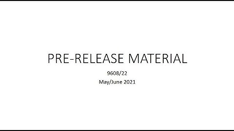 PRE RELEASE MATERIAL Task 1