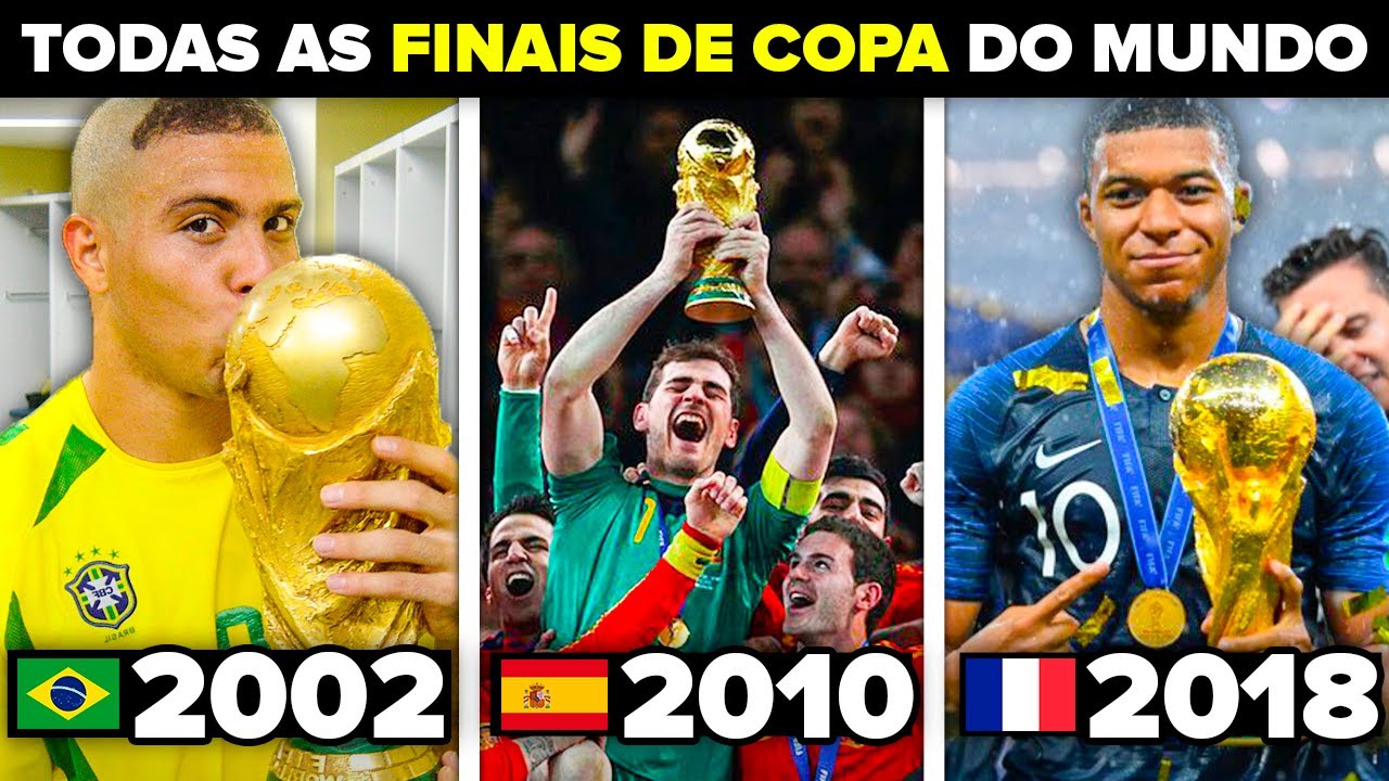 De 1930 a 2018: relembre todas as finais de Copa do Mundo na história -  Lance!