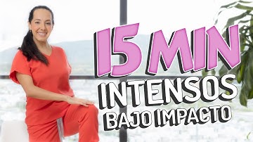 Rutina HIIT 15 min Alta Intensidad Bajo Impacto para Mayores Fisioterapia Querétaro Mariana Quevedo