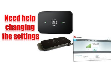 Huawei mobile WIFI setup