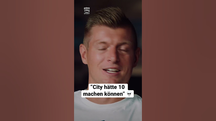 "City hätte 10 machen können" - Toni Kroos über das UCL-Spiel vs. Man City