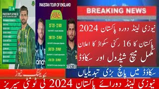 Pakistan vs nezland T20 series 2024|Pakistan vs nezland T20 series scheduled|Pak vs NEZ full squde