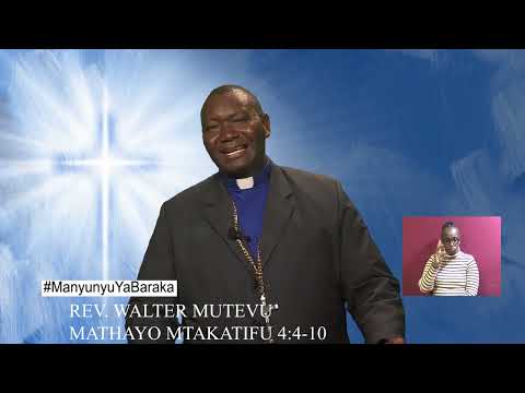 Manyunyu Ya Baraka 10 10 2025 Na Rev Walter Mutevu Wa ABC Ngamba Wamunyu