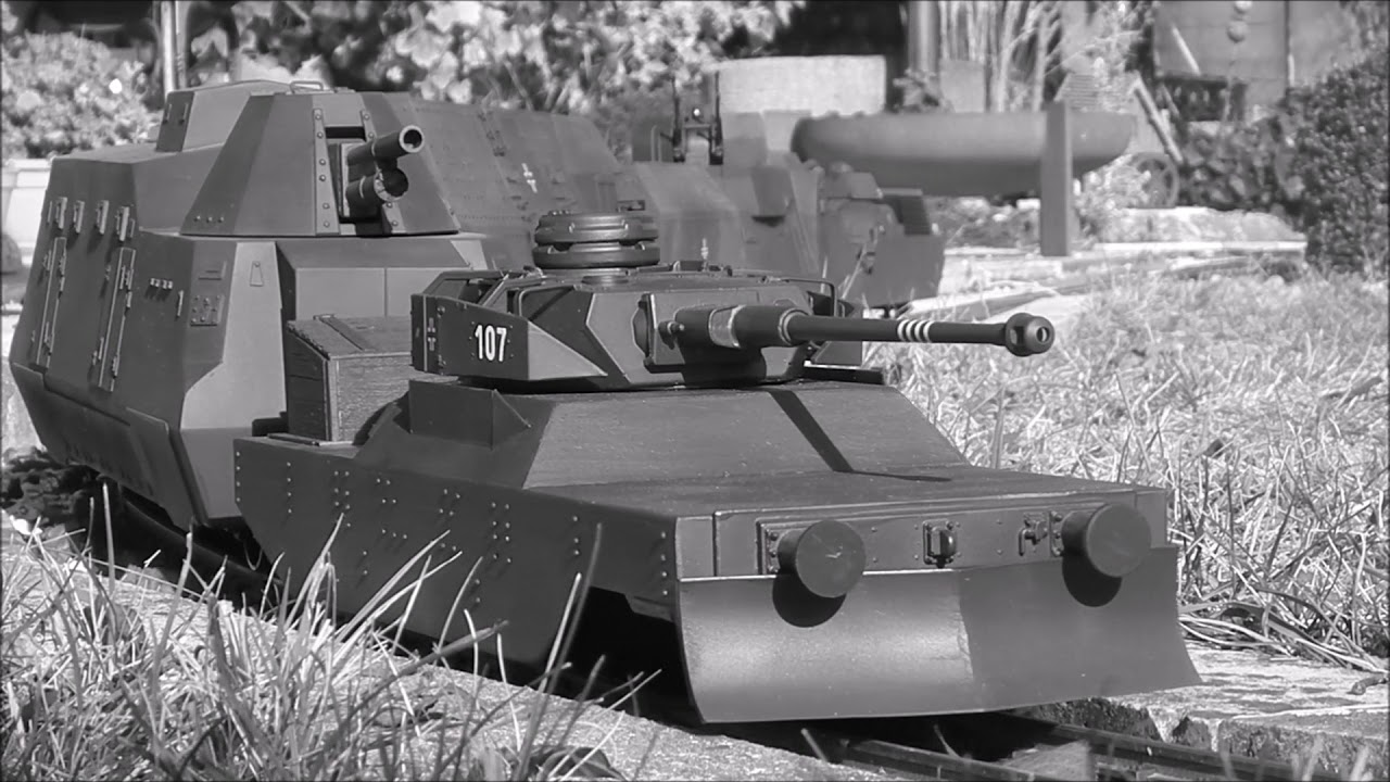 Festungsmodellbau | Panzerzug 42 | Spur G