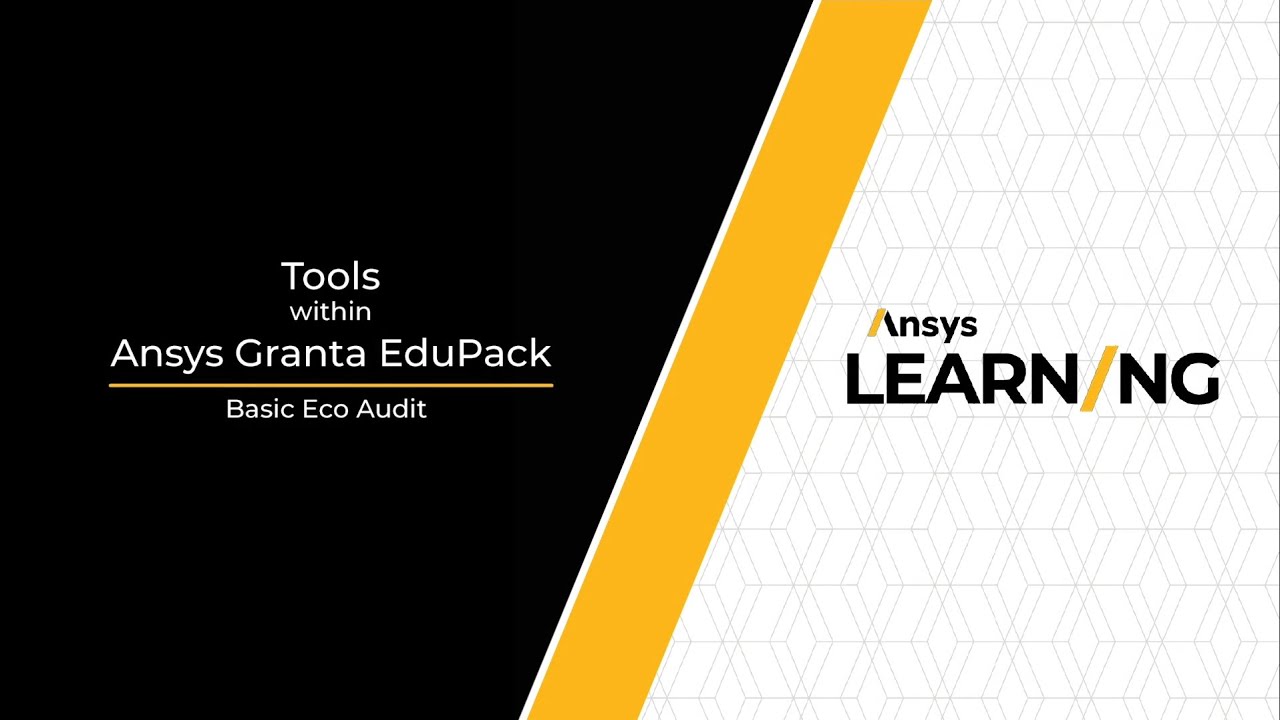 Представляем инструмент экологического аудита в Ansys Granta EduPack