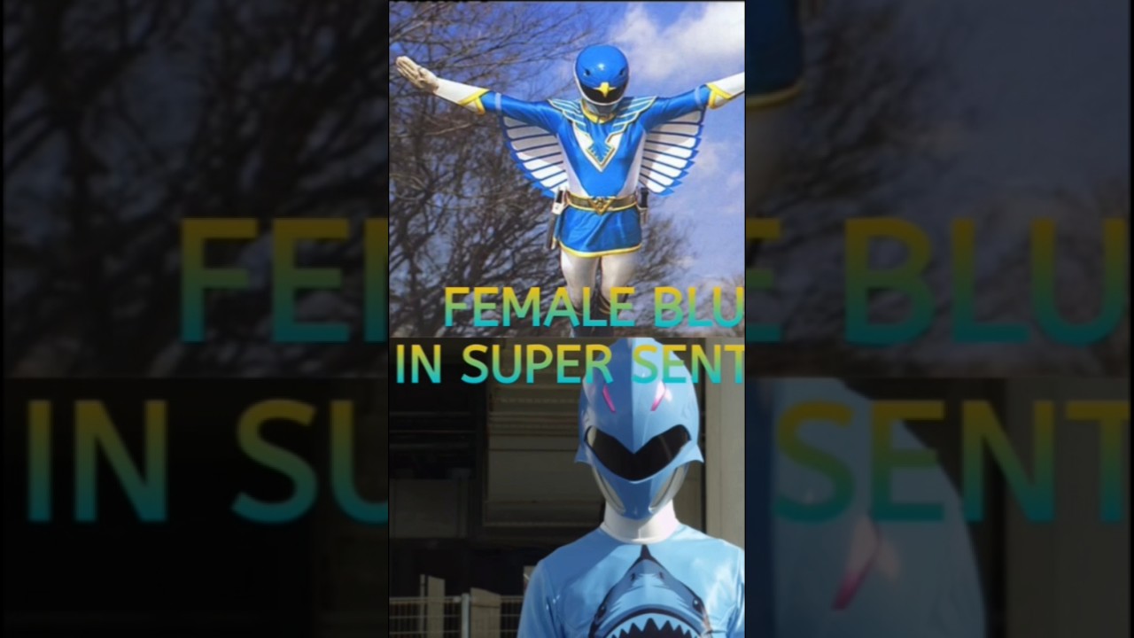 All Female Blue Rangers in Super Sentai 💙