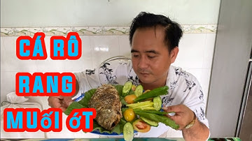 Cá Rô Rang Muối Ớt Đặc Sản Miền Tây Thơm Ngon/độc lạ miền quê