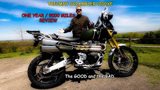 My one year / 9000 mile review of my 2022 Triumph Scrambler 1200