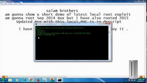2015 -2014 latest local root exploit