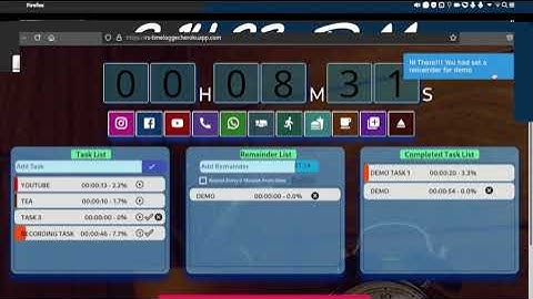 Timelogger: Timemanagement and Tracking App #react #reactjs #javascript