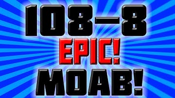 MW3 - 108-8 ASSAULT MOAB! Epic Game! How To Get 100+ Kills Easy! (Modern Warfare 3 100+ Kills)