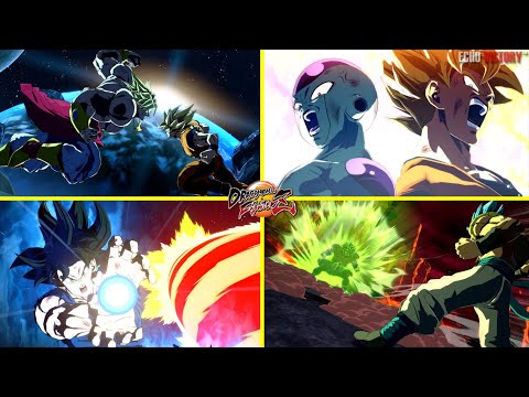 Video Dragon Ball FighterZ : All Dramatic Finish w/DLC... - youtube