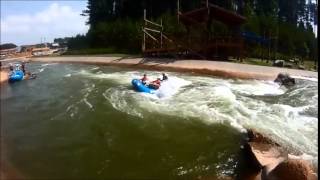 YMCA Camp Wewa NC Whitewater Trip Video highlights 2014