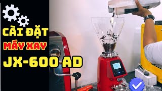 cách sử dụng máy xay jx-600 AD chi tiết , cho đến pha cà phê .