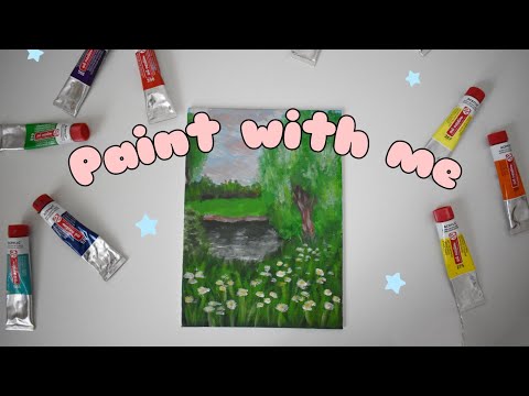 Paint With Me | 🌷 Cottagecore aesthetic