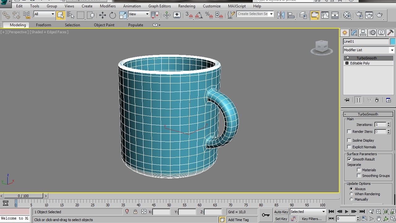 3ds max Spline modeling tutorial YouTube