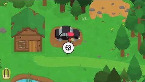 Sneaky Sasquatch- Treasure map: Golf course piece