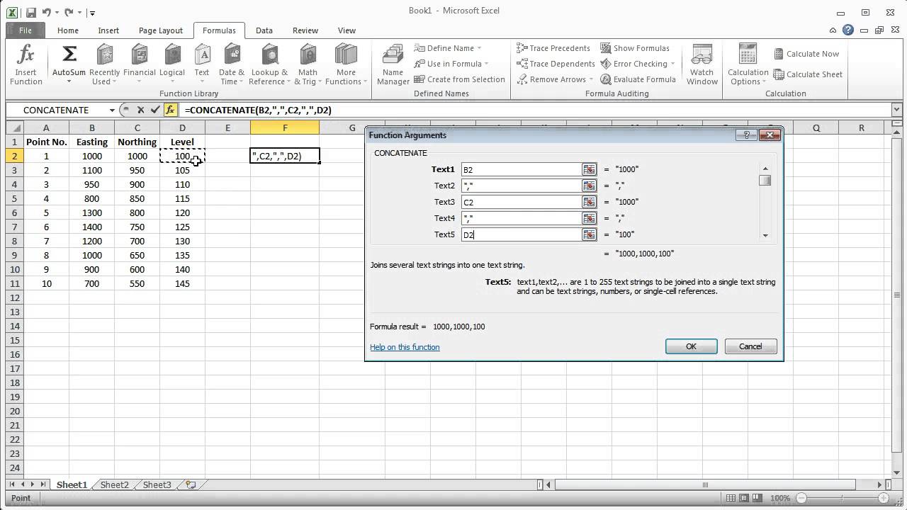 Import Excel Spreadsheet Into Autocad