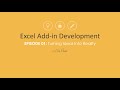 Excel Add-in Development | Ep 01: Turning Ideas Into Reality